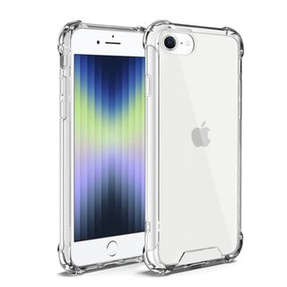 iPhone SE 第3/2世代 兼用 ケース クリア 2022新型 - ストラ(その他)