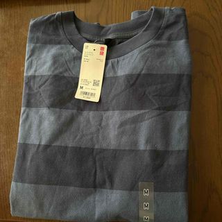 ユニクロ オーバーサイズボーダーTシャツ
