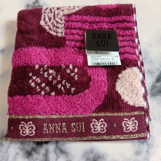 アナスイ(ANNA SUI)の【新品】ANNA SUI★ タオルハンカチ 幾何学模様【最終お値下げ】(ハンカチ)