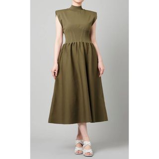 セルフォード(CELFORD)のCELFORD  コルセットデザインニットワンピース(ロングワンピース/マキシワンピース)