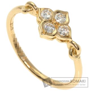 カルティエ(Cartier)のCARTIER カルティエ ヒンドゥ ダイヤモンド リング・指輪 K18YG レディース [中古](リング(指輪))