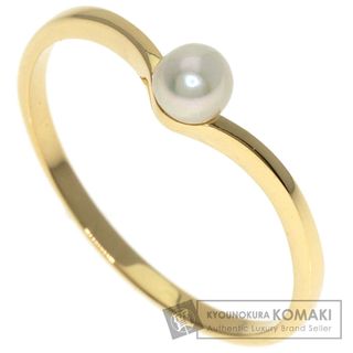 ミキモト(MIKIMOTO)のMIKIMOTO ミキモト パール 真珠 リング・指輪 K18YG レディース [中古](リング(指輪))