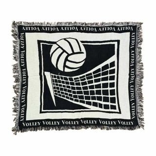 vintageラグ カーペット バレーボール スポーツ 1758