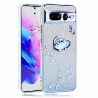 JOOBOY Google Pixel 7Pro ケース リング付き クリア キ