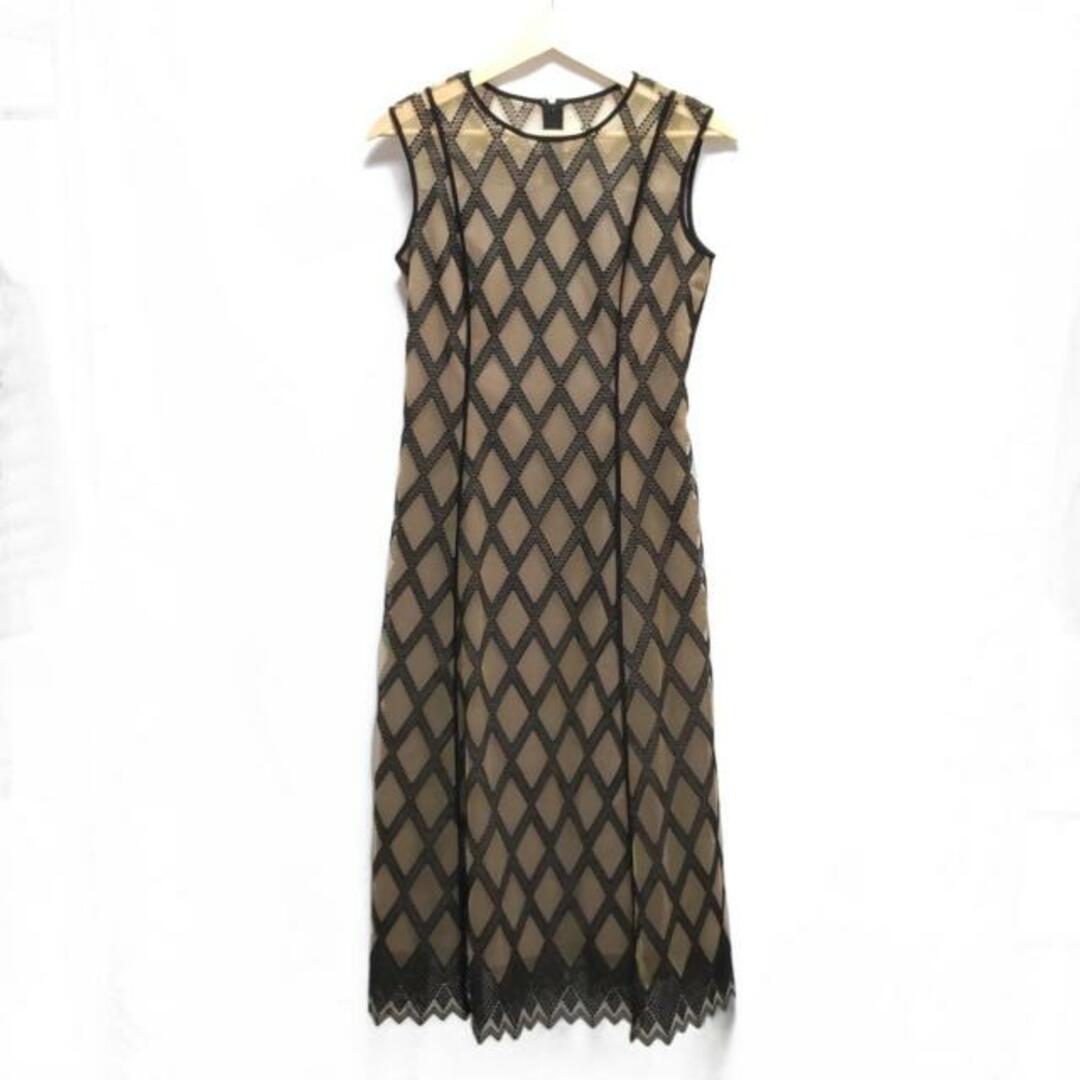 ANAYI黒のノースリーブロングワンピース 36 ANAYI - ANAYI(アナイ) ワンピース サイズ36 S レディース美品