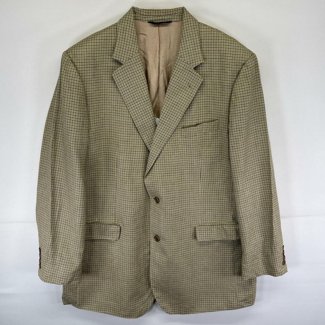 美品 BROOKS BROTHERS テーラードジャケット リネン シルク Brooks Brothers - 古着 ブルックスブラザーズ Brooks Brothers
