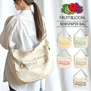 フルーツオブザルーム(FRUIT OF THE LOOM)のショルダーバッグ FRUIT OF THE LOOM フルーツオブザルーム 斜めがけバッグ メンズ レディース 大容量 A4 B4 ショルダーバック 斜めがけバック キャンバス サブバッグ おしゃれ かわいい シンプル(ショルダーバッグ)
