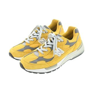 ニューバランス(New Balance)のNew Balance ニューバランス スニーカー 25.5cm 黄 【古着】【中古】【送料無料】(スニーカー)