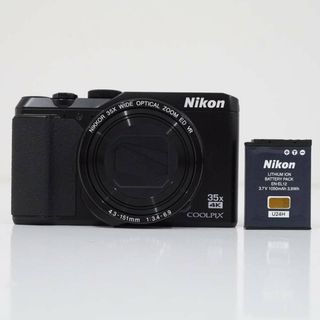 ニコン(Nikon)のNikon COOLPIX A900 USED美品 本体+バッテリー 高倍率 光学35倍ズーム 4K動画 チルト液晶 完動品 中古 CC0002(コンパクトデジタルカメラ)
