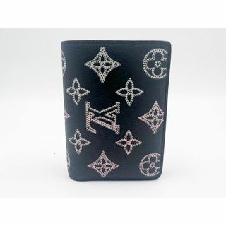 LOUIS VUITTON ルイヴィトン マヒナ ポルトフォイユ・クレア ２つ折り コンパクトウォレット 財布 ノワール ブラック M81658 美品