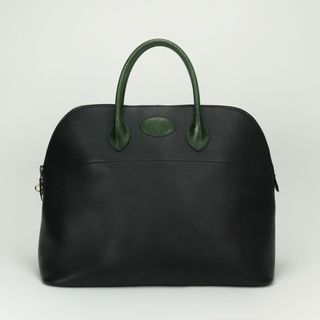 エルメス(HERMES)のエルメス HERMES ボリード45 ボリード 45 バッグ トートバッグ アルデンヌ リザード クロコダイル ノワール noir ブラック black グリーン green 黒 緑 ゴールド金具(トートバッグ)
