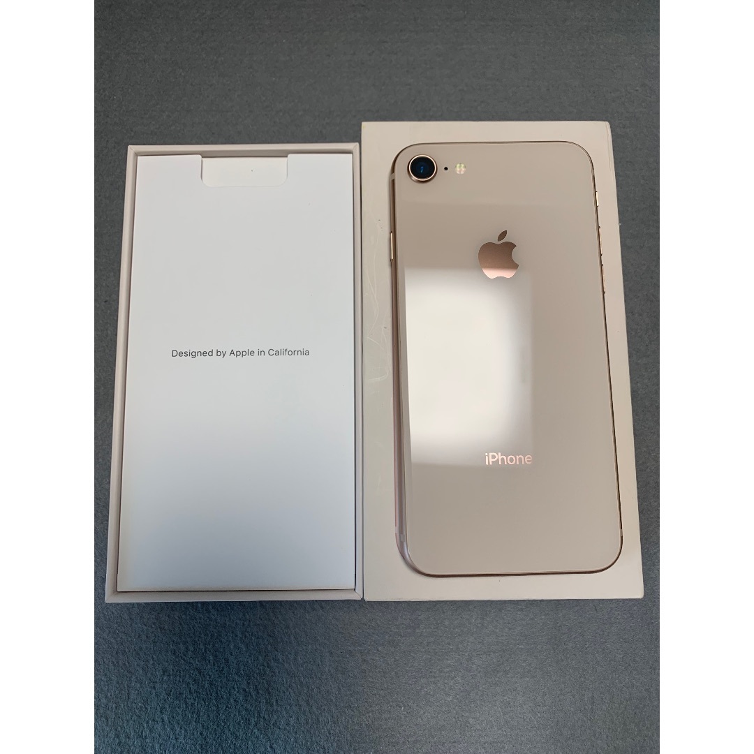 Apple iPhone 8 ローズゴールド 256 gb 美品　SIM フリー Apple iPhone 8 ローズゴールド 256 GB SIM フリー - メルカリ