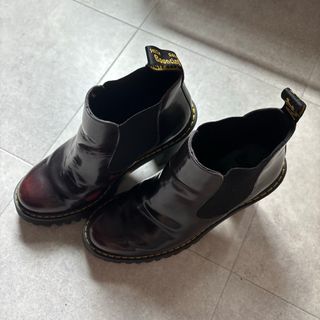 ドクターマーチン(Dr.Martens)のDr.Martens HURSTON CHERRY RED uk5(ブーツ)