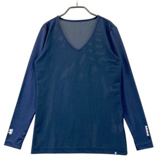 サイズ：M ADMIRAL アドミラル メッシュ 長袖インナーTシャツ ネイビー系 [240101494652] ゴルフウェア レディース ストスト