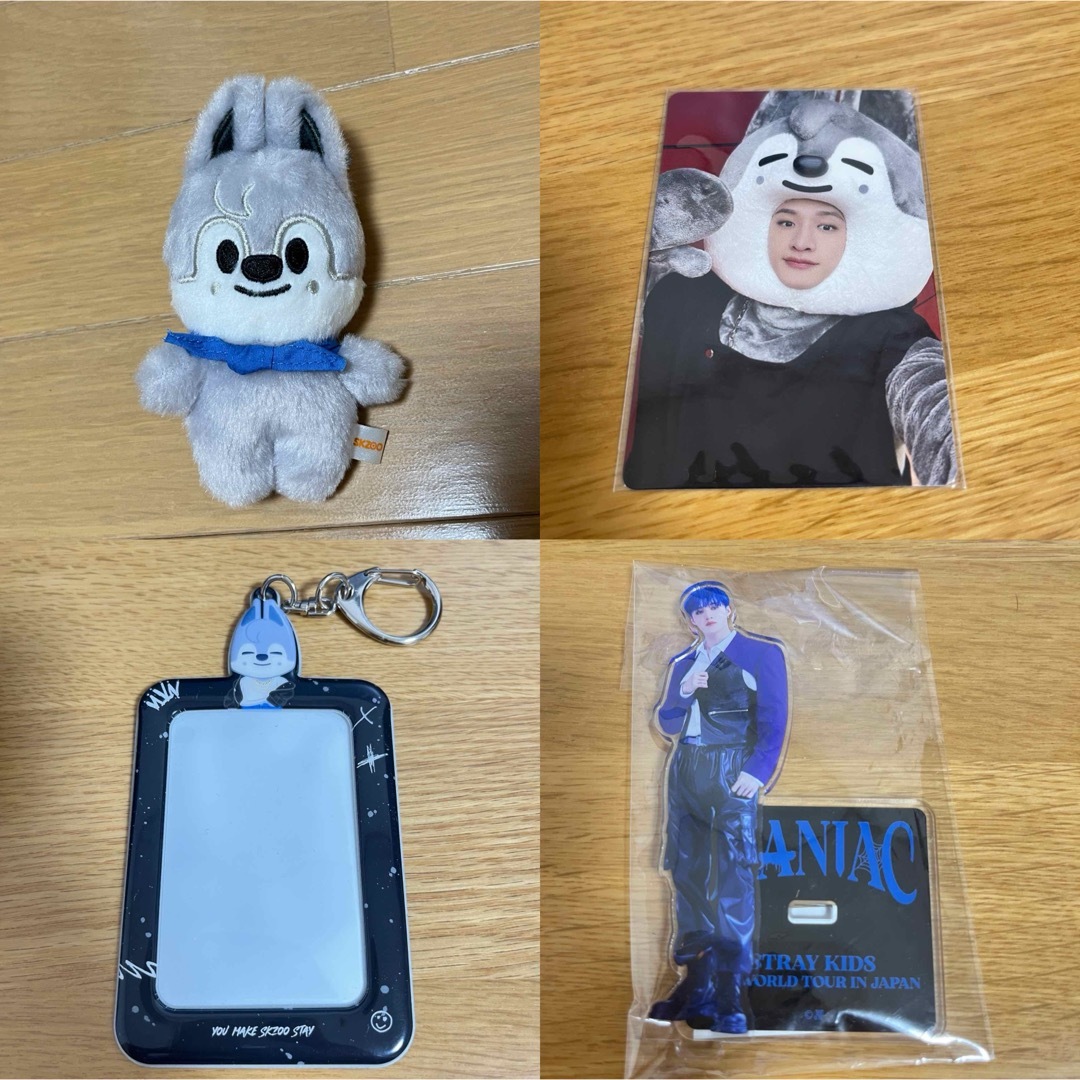 WOLFCHAN PILOT ぬい トレカケース ウルフチャン SKZOO ぬいぐるみ パイロット 10cm トレカ