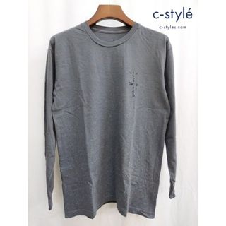 H427 [人気] CACTUS JACK カクタスジャック Tシャツ M グレー BACK BLING L/S T SHIRT CJFN-LS-25 | G★(Tシャツ/カットソー(七分/長袖))