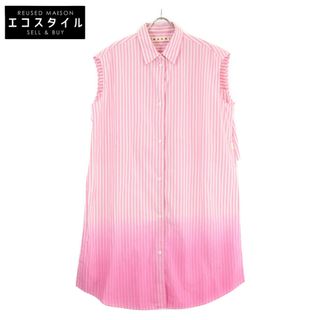 マルニ(MARNI)のマルニ 【国内正規/22SS】TTMA0186A0 ストライプ グラデーション ノースリーブ シャツ/ 42(シャツ/ブラウス(半袖/袖なし))