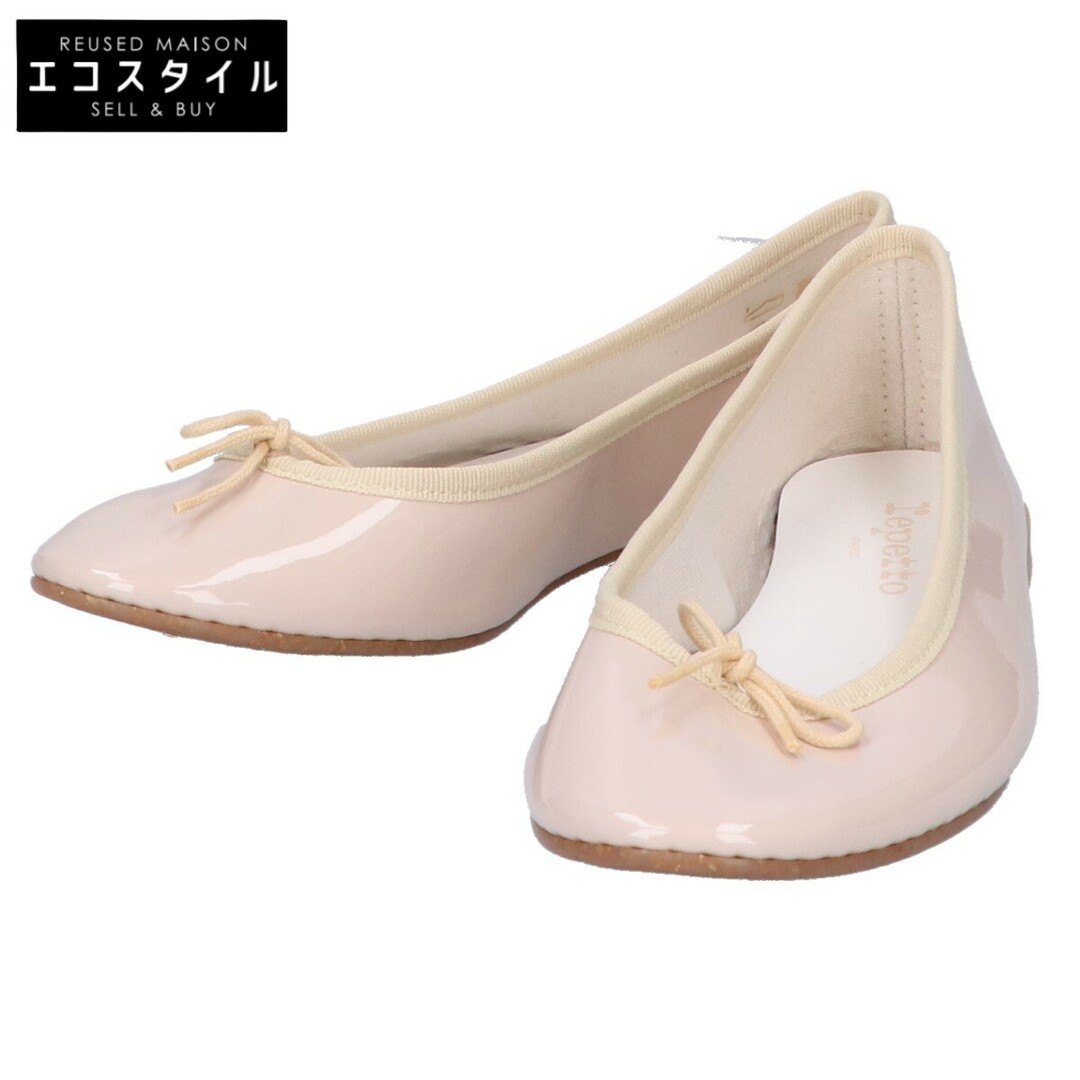 あちゃこ様 レペット repetto 新品 バレリーナ バレエシューズ repetto - レペット 新品同様 パテント加工 バレリーナ 36の通販