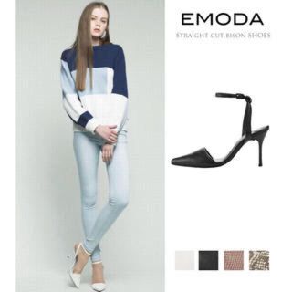 エモダ(EMODA)のEMODA ストレートカットパイソン(ハイヒール/パンプス)