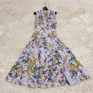 エミリアウィズ(EmiriaWiz)のエミリアウィズ Toile floral perle one-piece S(ロングワンピース/マキシワンピース)