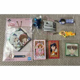 バンダイ(BANDAI)のカードキャプターさくら　まとめ売り　一番くじ　肩ズン　 ラバー　プチ色紙(キャラクターグッズ)