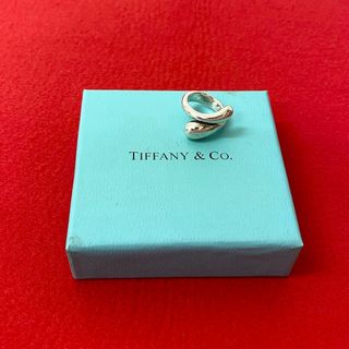 ティファニー(Tiffany & Co.)の極 美品 TIFFANY&Co. ティファニー エルサペレッティ エロンゲイテッド ティアドロップ リング シルバー925 指輪 5号 シルバー 48640(リング(指輪))