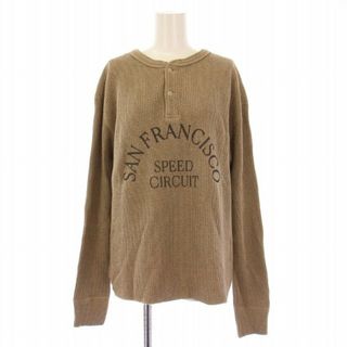 アパルトモンドゥーズィエムクラス(L'Appartement DEUXIEME CLASSE)のアパルトモン ドゥーズィエムクラス SFSCプリントヘンリーネック サーマル(カットソー(長袖/七分))