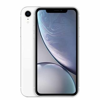 アップル(Apple)のバッテリー90%以上 iPhoneXR 64GB ホワイト SIMフリー 本体 スマホ iPhone XR アイフォン アップル apple  【送料無料】 ipxrmtm940b(スマートフォン本体)