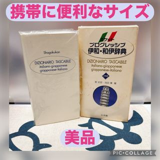 【美品】ポケットプログレッシブ伊和・和伊辞典