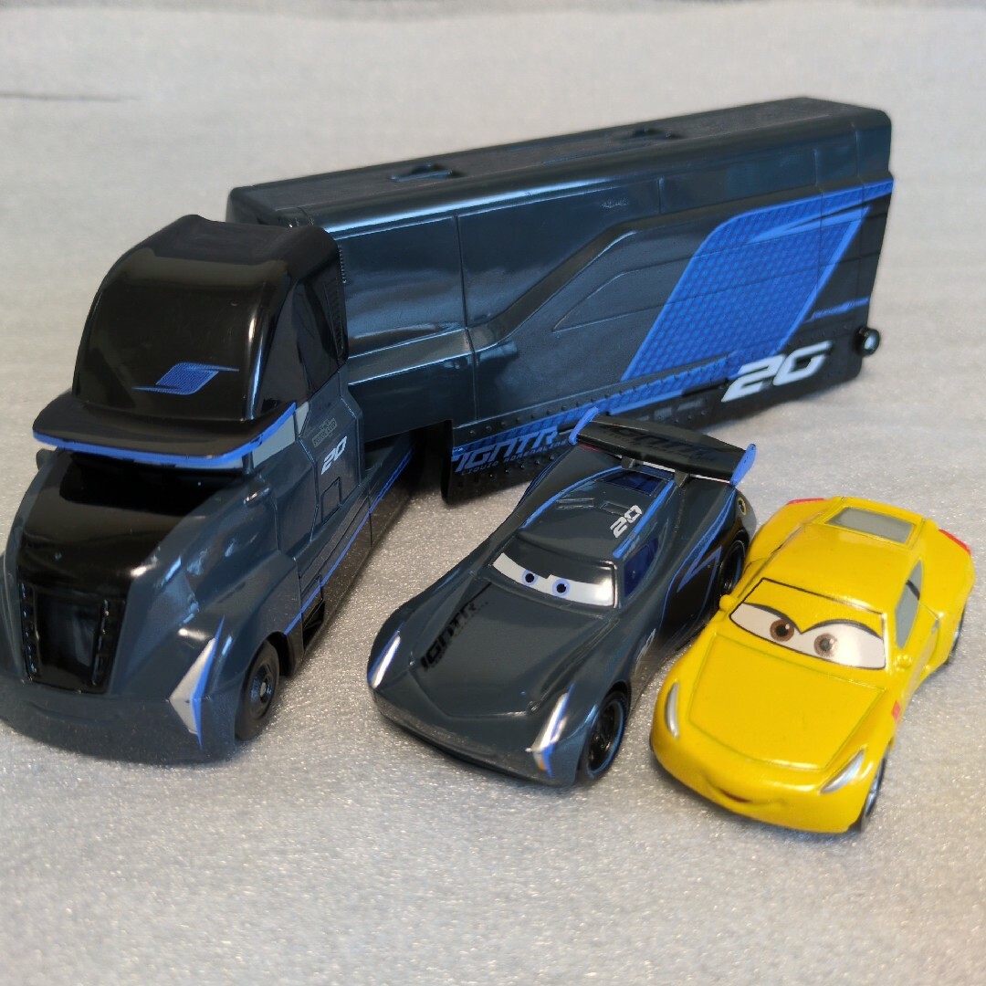 カーズトミカ カーズ3 22台セット+マテル製1台(開封品) ※バラ売り不可 カーズ・トミカシリーズ - カーズトミカ カーズ3きれいめ3台