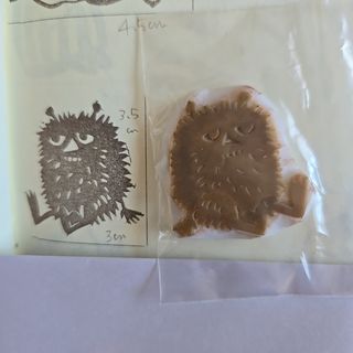 ハンドメイドはんこ　ムーミン