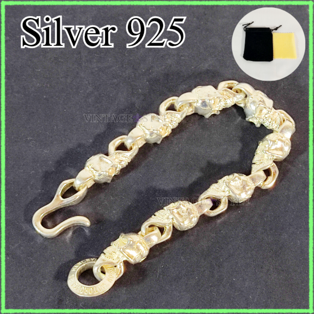 VINTAGE - Silver シルバー 925 ブレスレット ヴィンテージの
