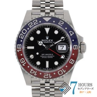 ロレックス(ROLEX)の【133342】ROLEX ロレックス 126710BLRO GMTマスター2 並行品　ブラックダイヤル ランダム番 SS 自動巻き ギャランティーカード 純正ボックス 腕時計 時計 WATCH メンズ 男性 男 紳士 【未使用品】【中古】(腕時計(アナログ))