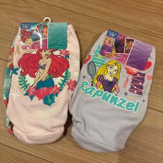 ディズニー(Disney)の新品　女の子　ショーツ　プリンセス130(下着)