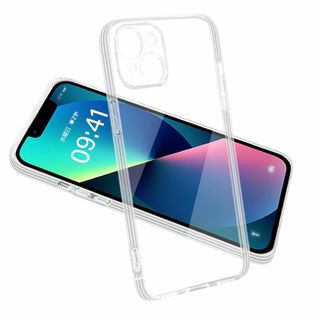 【ケース】iPhone13 ケース クリア 透明 軽量薄型 耐衝撃 アイフォン1