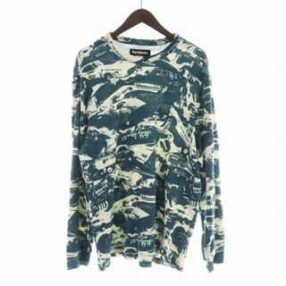 シュプリーム(Supreme)のシュプリーム ヒステリックグラマー 24AW カーズ サーマルカットソー L 青(その他)
