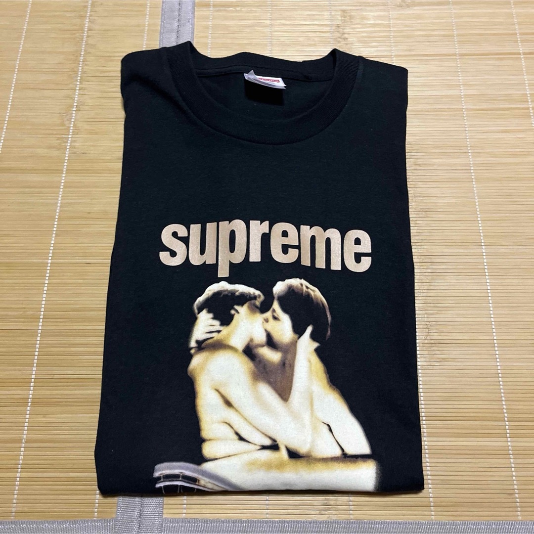 SUPREME Tシャツ XL ブラック USA製 kiss tee 23ss. Supreme - 23ss Supreme Kiss tee tシャツ M 黒 ブラックの通販
