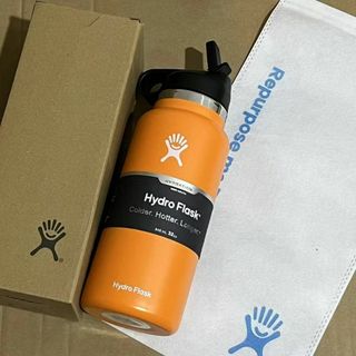Hydro Flask 32 oz オレンジ水筒(グラス/カップ)