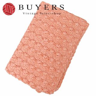 【中古】 ショール 化学繊維 ピンク系 小物 レディース 女性(マフラー/ショール)