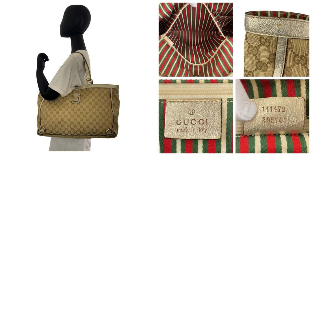 GUCCI - GUCCI グッチ アビー ベージュ ゴールド金具 GG