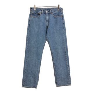 リーバイス(Levi's)のLevi's リーバイス 505 デニムパンツ ブルー(メンズ W34 L32)中古 古着 U9128(デニム/ジーンズ)