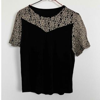 夏物1000円以下セール‼️ゴールド✖️ブラックトップス