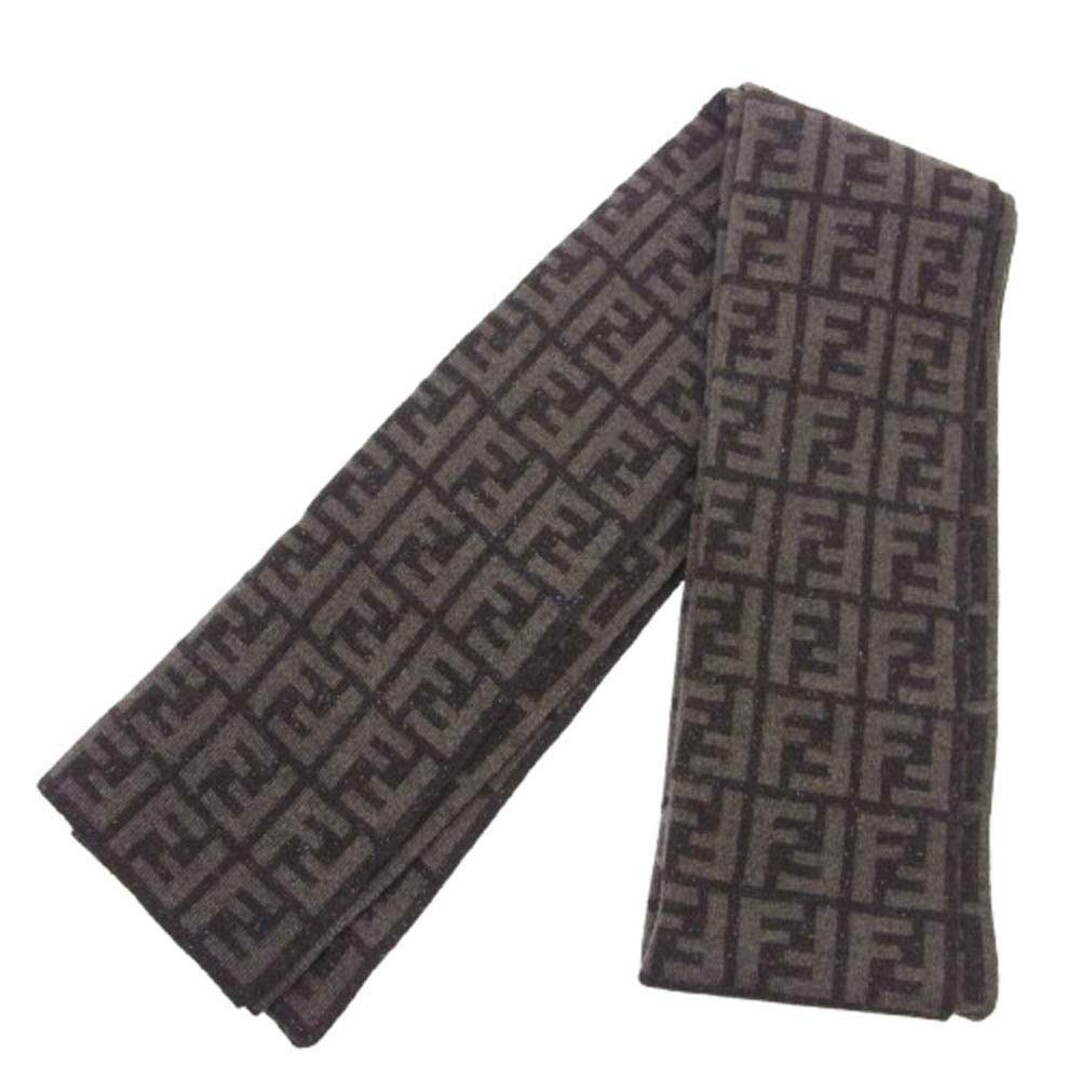 【イタリア製】FENDI フェンディ マフラー メンズ レディース FENDI - FENDI フェンディ イタリア製 ズッカ ウール ナイロン