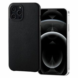 エレコム iPhone 12 Pro Max レザーケース オープン MAGKE