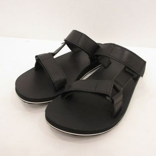 【姫路東店】 中古 Teva | テバ サンダル UNIVERSAL SLIDE LEATHER 1167870 UNITED ARROWS別注 ブラック 25cm 【127】