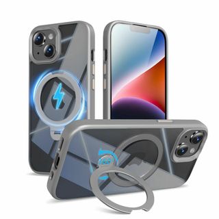 【ケース】KWATUNG iphone 14 用 ケース MagSafe対応 多