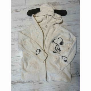 ジェラートピケ　SNOOPY耳付きパーカーメンズMくらい