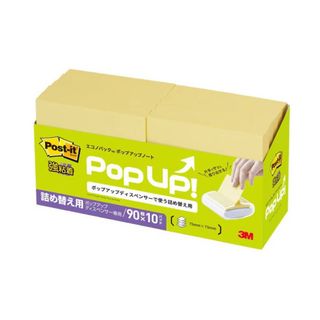 新品 3M スリーエム ポスト・イット エコノパック 詰替用 イエロー (その他)