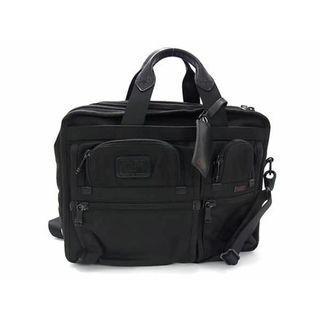 トゥミ(TUMI)のTUMI トゥミ ビジネスバッグ Alpha FXT T-Pass Expandable Laptop Brief 26145DH ブラック系 ナイロンキャンバス メンズ 2WAY ブリーフケース ショルダーバッグ【本物保証】(ビジネスバッグ)