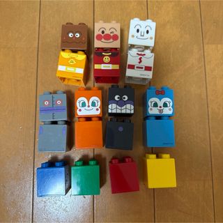 バンダイ ブロックラボ アンパンマンとおともだちブロックセット(キャラクターグッズ)